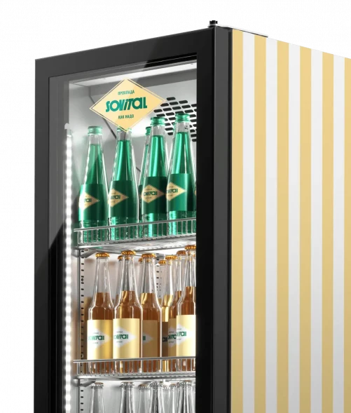 Шкаф холодильный для напитков Sovital EAZY 225 NFD