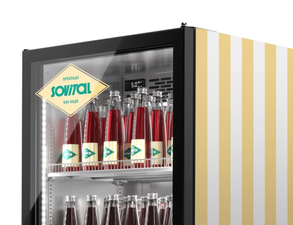 Шкаф холодильный для напитков Sovital EAZY 600 FD INDOOR