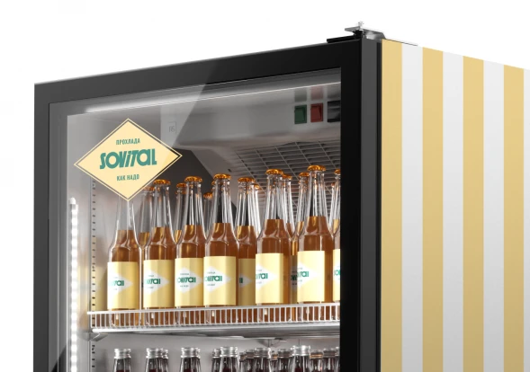 Шкаф холодильный для напитков Sovital EAZY 800 FD