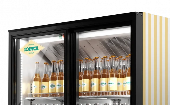 Шкаф холодильный для напитков Sovital EAZY 1200 NFD